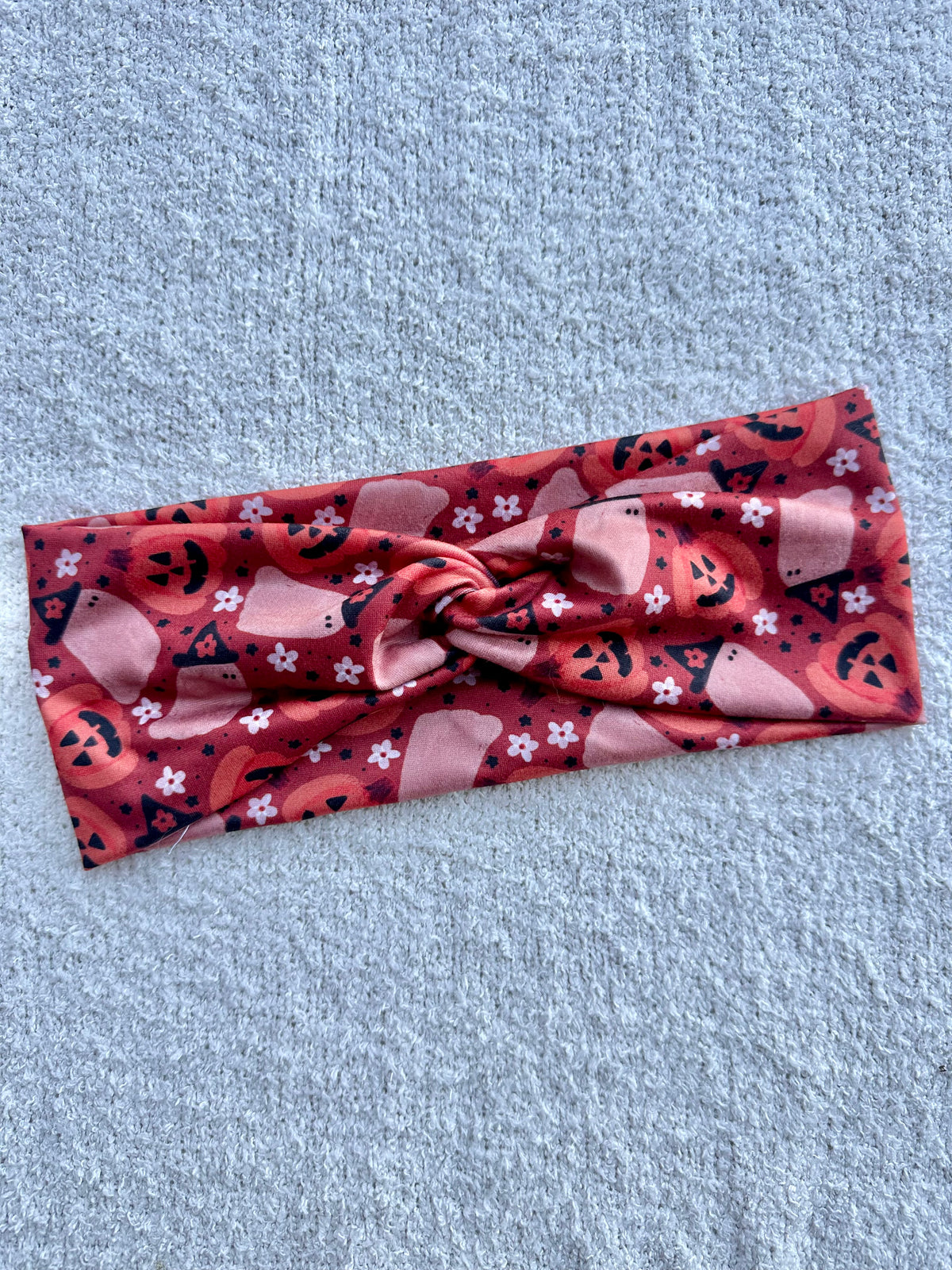 Rust Ghosts n' Pumpkins Headband