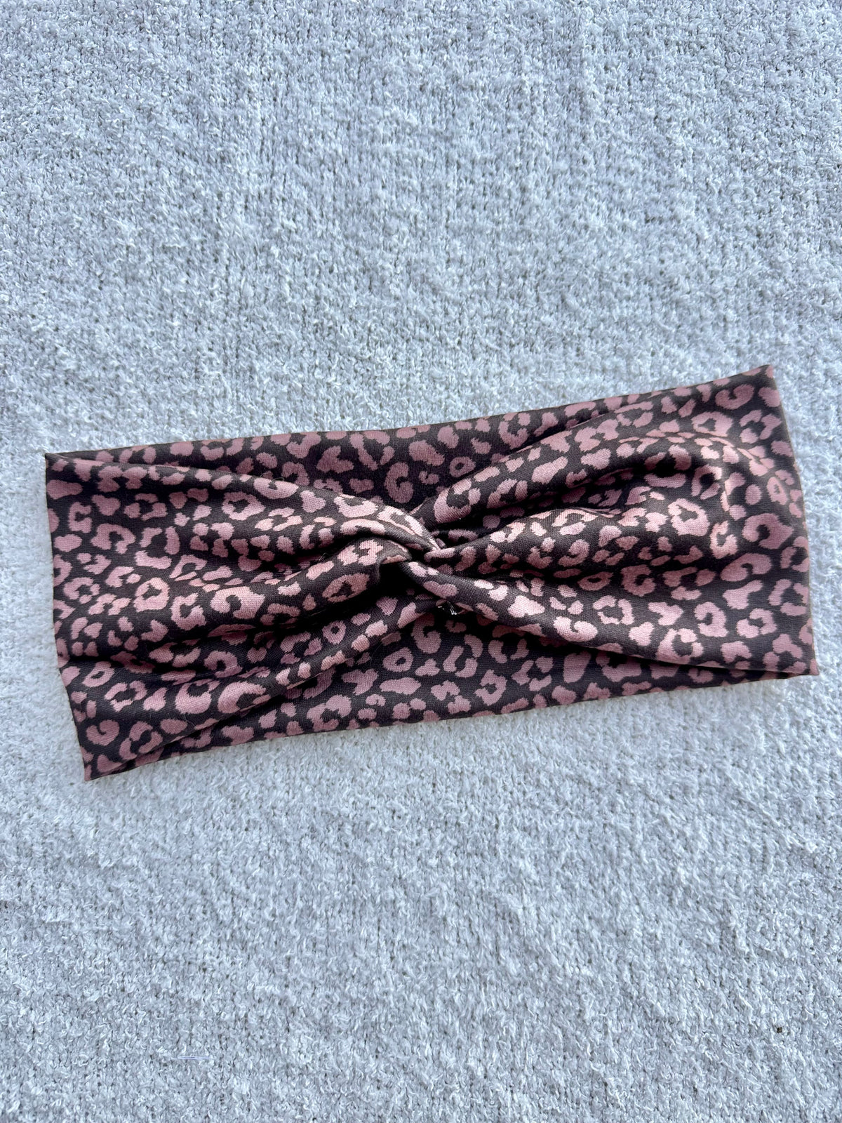 Hot Chocolate Leopard Headband
